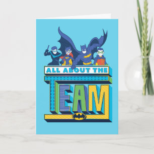 Batman   All About The Team Card