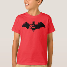 Batman and Gotham Silhouette Bat Logo