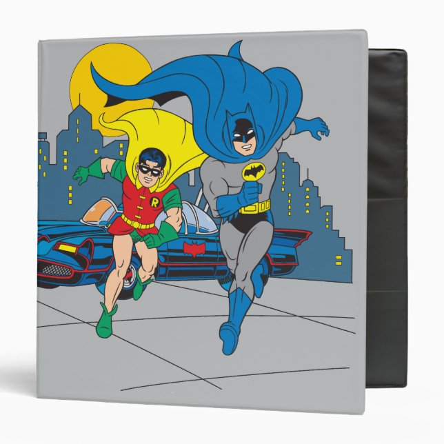 Batman And Robin Running Binder (Front/Inside)