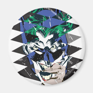 Batman and The Joker Collage Magnet