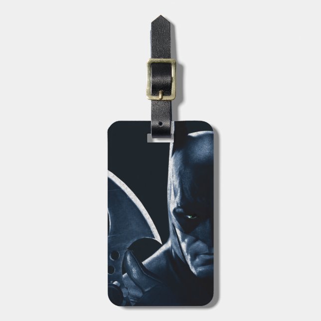 Batman: Arkham Asylum | Batman Closeup Luggage Tag (Front Vertical)