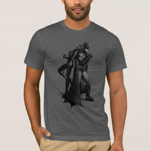 Batman Arkham City Batman and Catwoman T-Shirt
