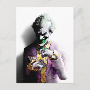 Batman Arkham City Joker Postcard