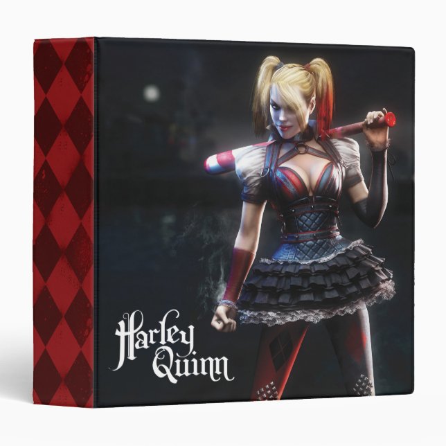 Batman Arkham Knight | Harley Quinn with Bat Binder (Front/Spine)