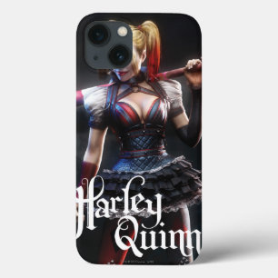 Batman Arkham Knight   Harley Quinn with Bat iPhone 13 Case