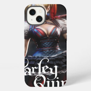 Batman Arkham Knight   Harley Quinn with Bat iPhone 13 Case