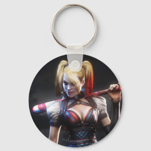 Batman Arkham Knight   Harley Quinn with Bat Keychain