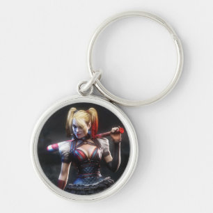 Batman Arkham Knight   Harley Quinn with Bat Keychain