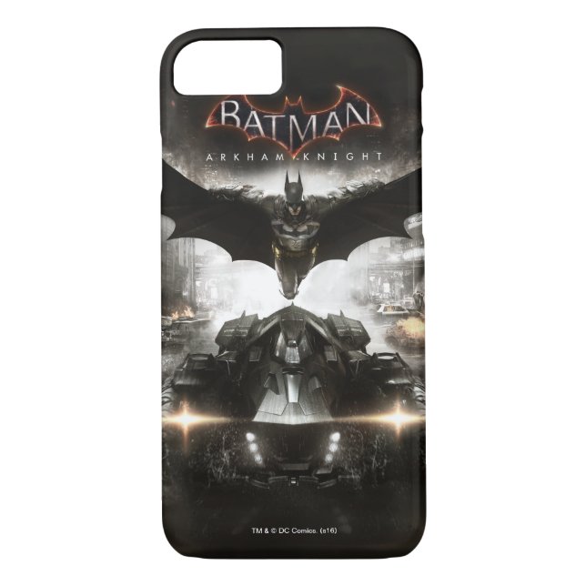 Batman Arkham Knight Key Art Case-Mate iPhone Case (Back)