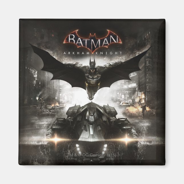 Batman Arkham Knight Key Art Magnet (Front)