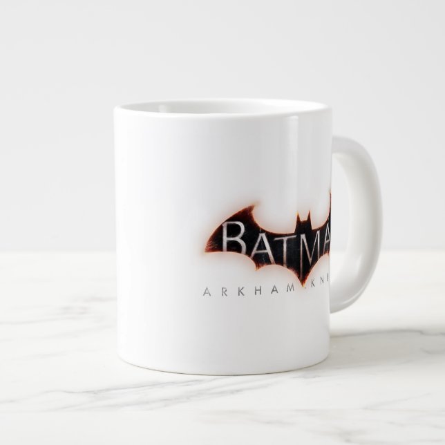 Batman Arkham Knight Logo Large Coffee Mug (Front Right)