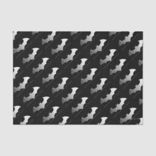 Batman Arkham Knight Pixel Logo Tissue Paper