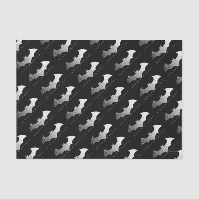 Batman Arkham Knight Pixel Logo Tissue Paper (Front)