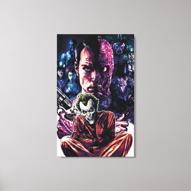 Batman - Arkham Unhinged #11 Cover Canvas Print (Front)