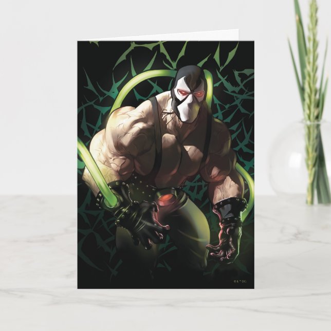 Batman Bane Bat Swarm Illustration Card (Front)
