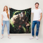 Batman Bane Bat Swarm Illustration Fleece Blanket<br><div class="desc">Bane is ready for action in this striking illustration,  featuring a green swarm of bats! Catch these hands on a graphic-tee,  grab attention with this on a wall art print,  and many more customizable Zazzle products perfect for gifting or treating yourself!</div>