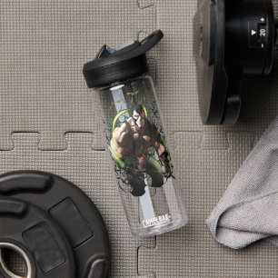Batman Bane Bat Swarm Illustration Water Bottle
