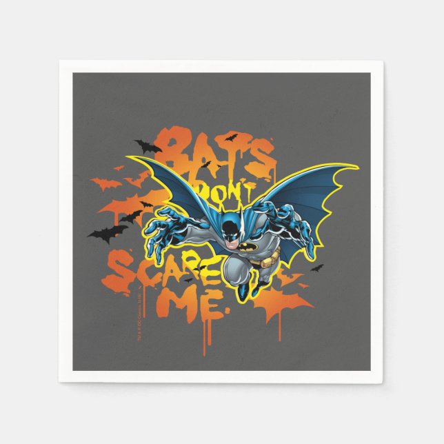 Batman | Bats Don't Scare Me Napkin (Front)