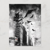 Batman | Bats Flying Through Gotham