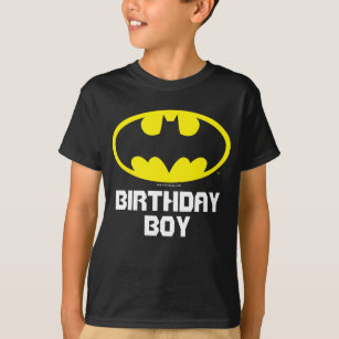 Batman   Birthday Boy - Name & Age T-Shirt