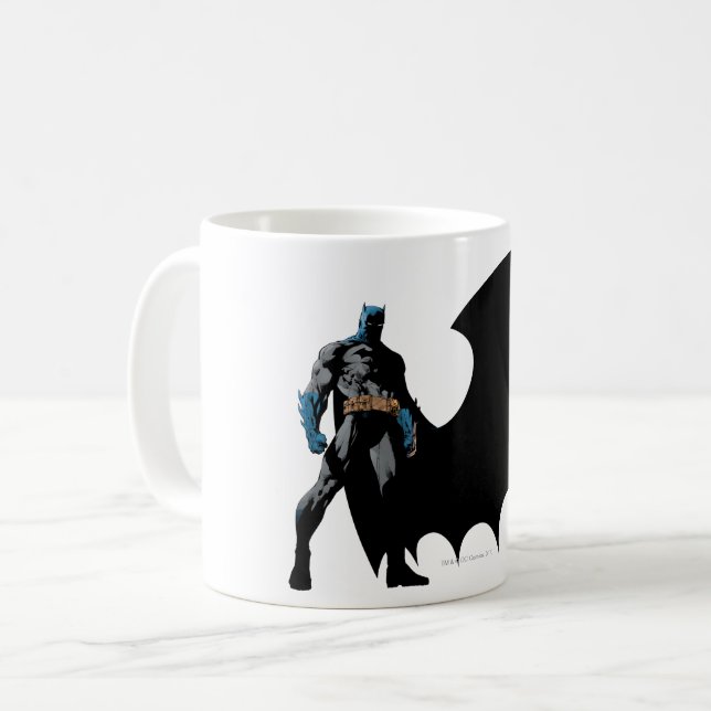 Batman - Black Cape Coffee Mug (Front Left)