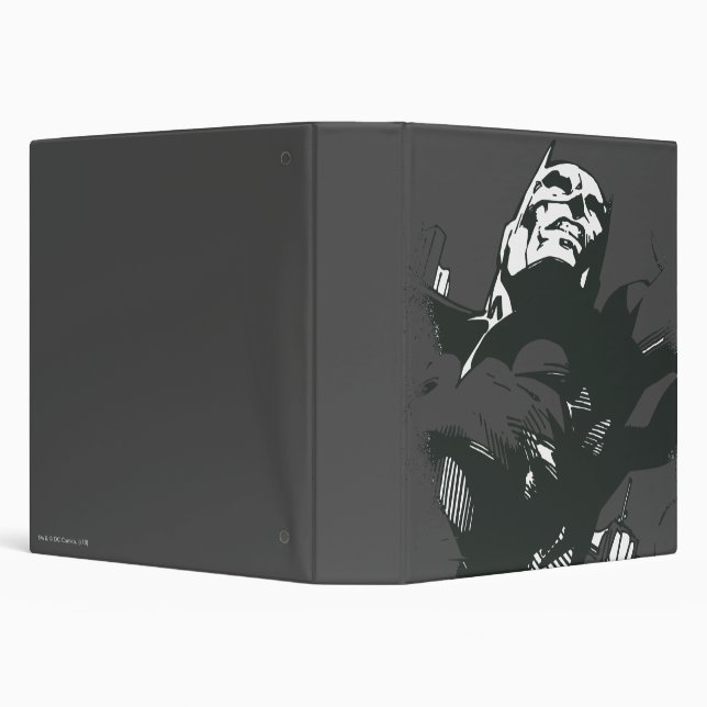 Batman Black & White Graffiti Stencil Binder (Background)