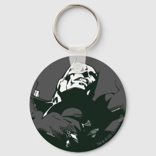Batman Black & White Graffiti Stencil Keychain