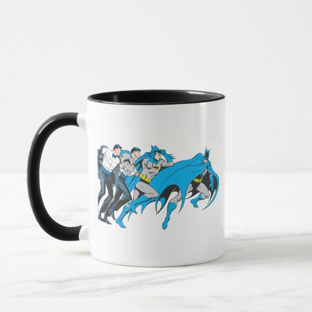 Batman/Bruce Transformation Mug (Left)