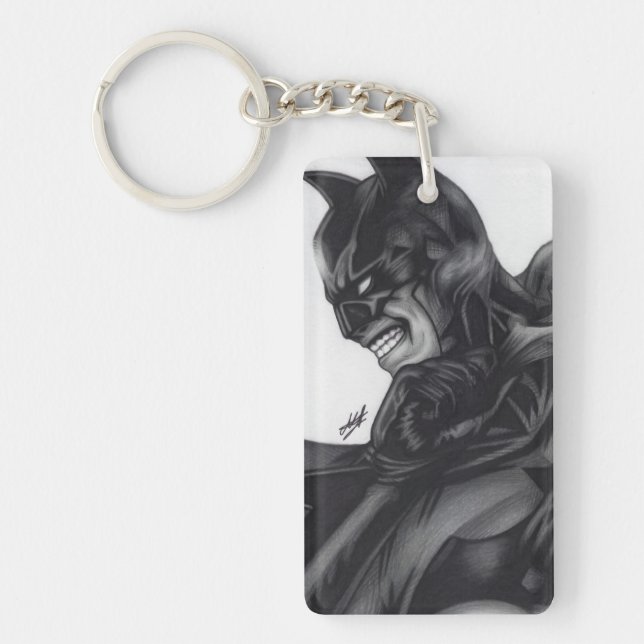 Batman ~ Bruce Wayne Keychain (Front)