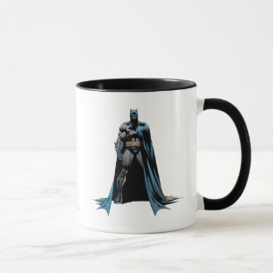 Batman cape over one side mug