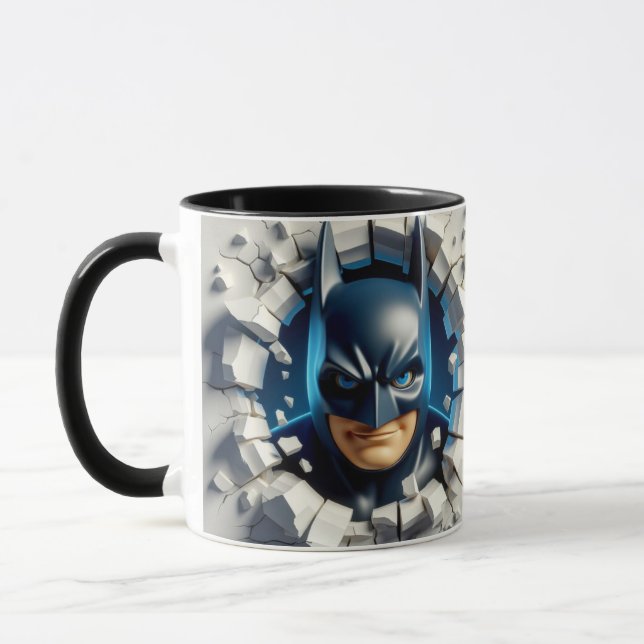 Batman Cartoon Character Mug (Left)