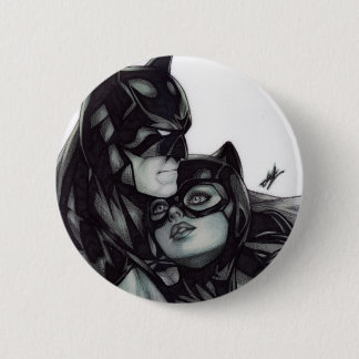 Batman & Catwoman ~ Bruce wayne & Selina Kyle 2 Inch Round Button