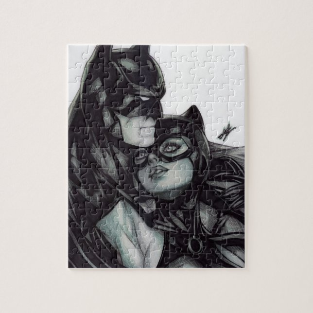 Batman & Catwoman ~ Bruce wayne & Selina Kyle Jigsaw Puzzle (Vertical)