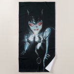 Batman Catwoman Faces of Evil Cover Illustration Beach Towel<br><div class="desc">Catwoman is illuminated by the stunning diamond she holds in her claws! Grab this iconic illustration on an art print,  tote bag,  or many more customizable Zazzle products perfect for gifting or treating yourself!</div>