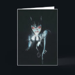 Batman Catwoman Faces of Evil Cover Illustration Card<br><div class="desc">Catwoman is illuminated by the stunning diamond she holds in her claws! Grab this iconic illustration on an art print,  tote bag,  or many more customizable Zazzle products perfect for gifting or treating yourself!</div>