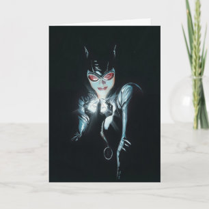 Batman Catwoman Faces of Evil Cover Illustration Card