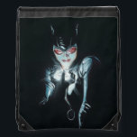 Batman Catwoman Faces of Evil Cover Illustration Drawstring Bag<br><div class="desc">Catwoman is illuminated by the stunning diamond she holds in her claws! Grab this iconic illustration on an art print,  tote bag,  or many more customizable Zazzle products perfect for gifting or treating yourself!</div>