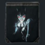 Batman Catwoman Faces of Evil Cover Illustration Drawstring Bag<br><div class="desc">Catwoman is illuminated by the stunning diamond she holds in her claws! Grab this iconic illustration on an art print,  tote bag,  or many more customizable Zazzle products perfect for gifting or treating yourself!</div>