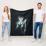 Batman Catwoman Faces of Evil Cover Illustration Fleece Blanket<br><div class="desc">Catwoman is illuminated by the stunning diamond she holds in her claws! Grab this iconic illustration on an art print,  tote bag,  or many more customizable Zazzle products perfect for gifting or treating yourself!</div>