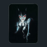 Batman Catwoman Faces of Evil Cover Illustration Magnet<br><div class="desc">Catwoman is illuminated by the stunning diamond she holds in her claws! Grab this iconic illustration on an art print,  tote bag,  or many more customizable Zazzle products perfect for gifting or treating yourself!</div>