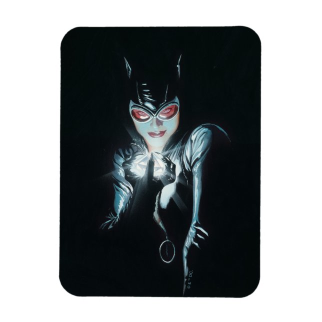 Batman Catwoman Faces of Evil Cover Illustration Magnet (Vertical)
