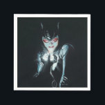 Batman Catwoman Faces of Evil Cover Illustration Napkin<br><div class="desc">Catwoman is illuminated by the stunning diamond she holds in her claws! Grab this iconic illustration on an art print,  tote bag,  or many more customizable Zazzle products perfect for gifting or treating yourself!</div>