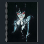 Batman Catwoman Faces of Evil Cover Illustration Notebook<br><div class="desc">Catwoman is illuminated by the stunning diamond she holds in her claws! Grab this iconic illustration on an art print,  tote bag,  or many more customizable Zazzle products perfect for gifting or treating yourself!</div>