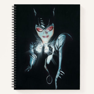 Batman Catwoman Faces of Evil Cover Illustration Notebook