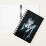 Batman Catwoman Faces of Evil Cover Illustration Planner<br><div class="desc">Catwoman is illuminated by the stunning diamond she holds in her claws! Grab this iconic illustration on an art print,  tote bag,  or many more customizable Zazzle products perfect for gifting or treating yourself!</div>