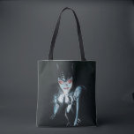 Batman Catwoman Faces of Evil Cover Illustration Tote Bag<br><div class="desc">Catwoman is illuminated by the stunning diamond she holds in her claws! Grab this iconic illustration on an art print,  tote bag,  or many more customizable Zazzle products perfect for gifting or treating yourself!</div>