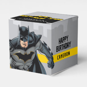Batman   Chalkboard Happy Birthday Favor Box