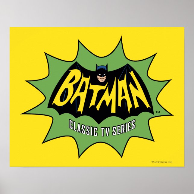 Batman Classic TV Series Logo Poster (Front)