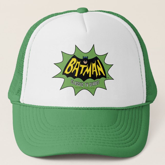 Batman Classic TV Series Logo Trucker Hat (Front)