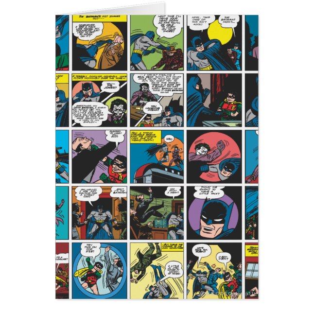 Batman Comic Panel 5x5 (Devant)